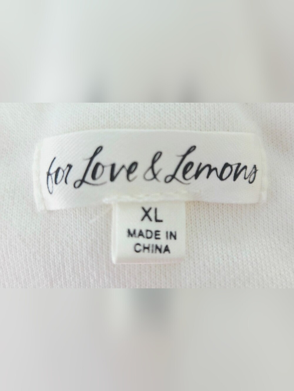 FOR LOVE & LEMONS RONNIE SWEATSHIRT MINI DRESS. - Picture 6 of 8